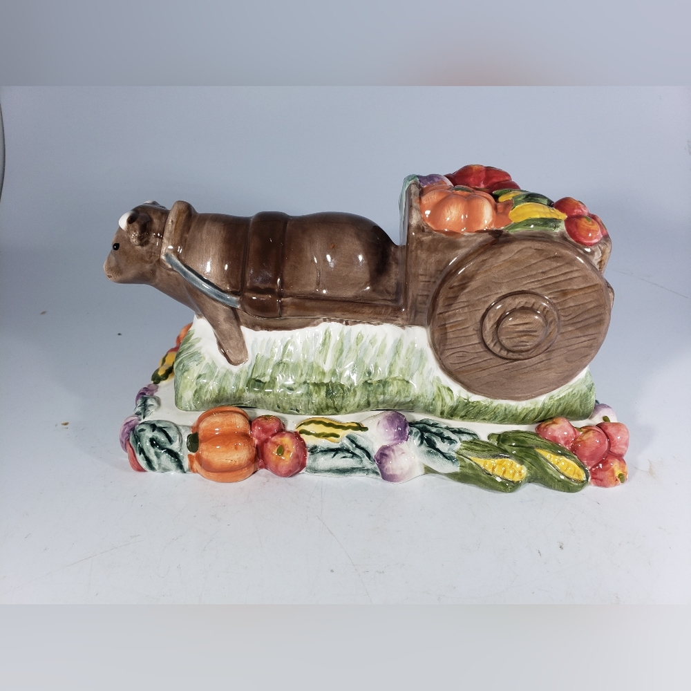 Michael Sparks For Silvestri Bountiful Harvest Kitchy Butter Dish